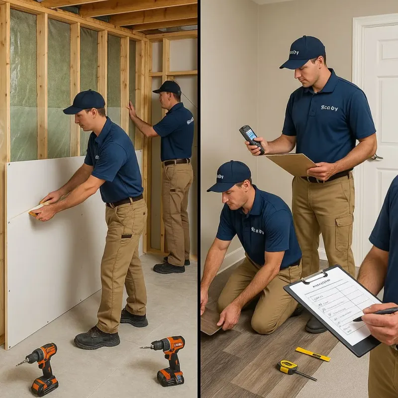 Repairs and Reconstruction process in Meridian, MS