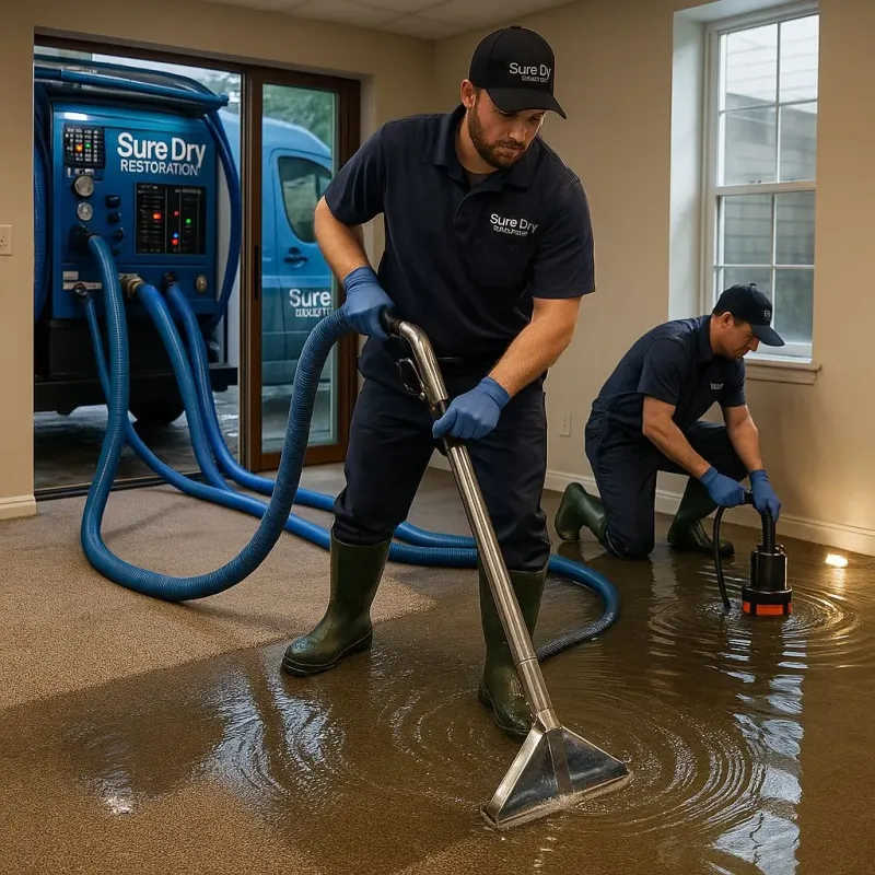 Water Extraction and Removal process in Meridian, MS